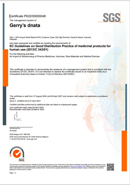 Cargo Certification 5